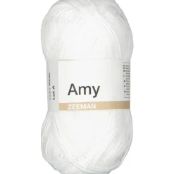 Zeeman Amy Haakgaren - Wit^ Hobby|Breigaren