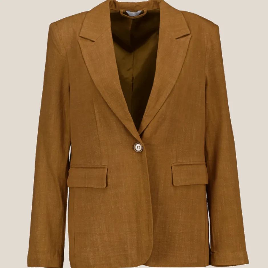 Zeeman Blazer - Bruin^DAMES Jassen & Jacks|Truien & Vesten