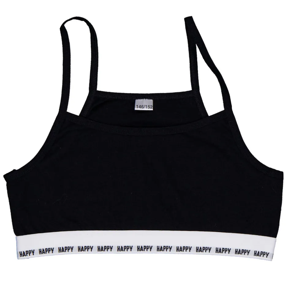 Zeeman Croptop - Zwart^ Ondergoed