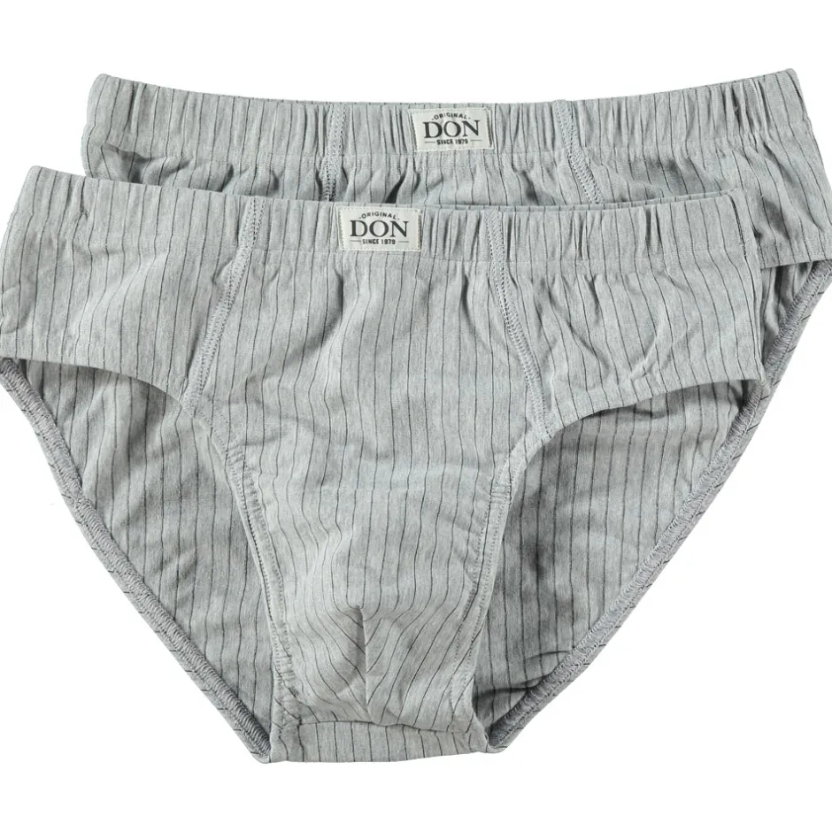 Zeeman Don Slip - Grijs^Heren Slips