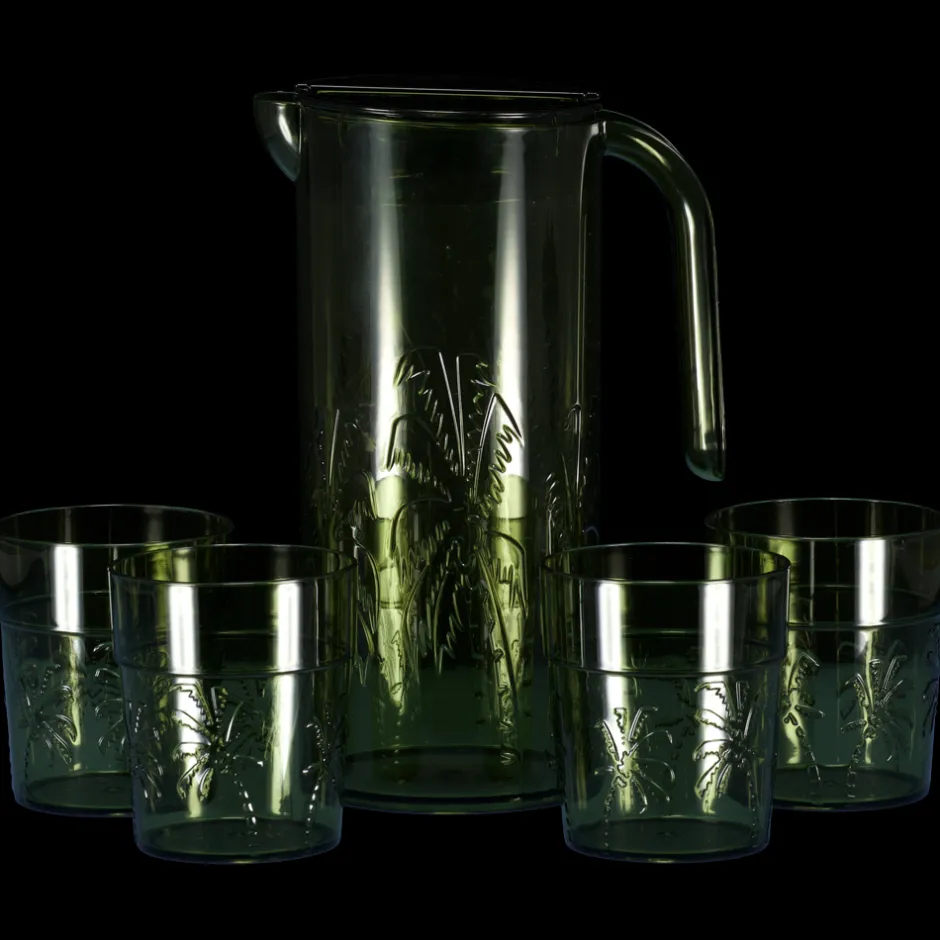 Zeeman Drinkglazenset - Groen^ Woonaccessoires|Keukenbenodigheden