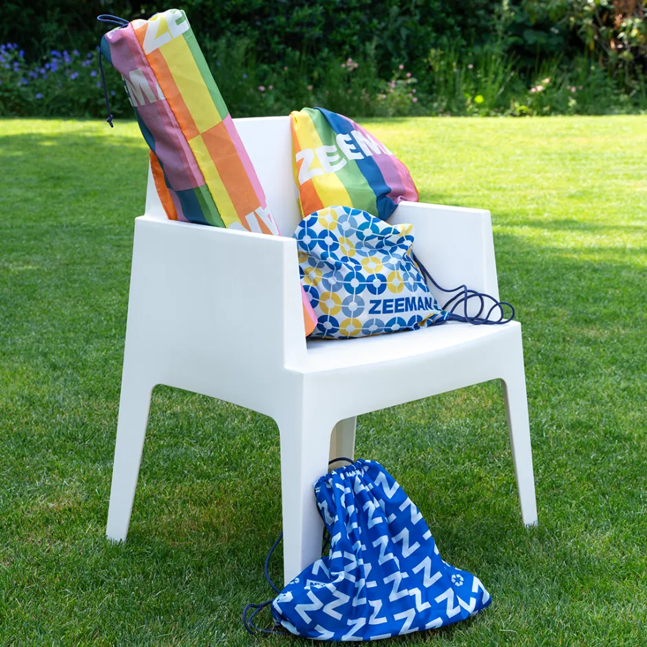 Zeeman Gymtas - Blauw^Heren Tassen