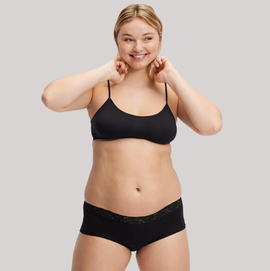 Zeeman Hipster - Zwart^DAMES Slips|Basics
