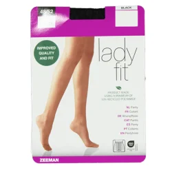 Zeeman Lady fit Panty - Zwart^DAMES Panty's|Basics