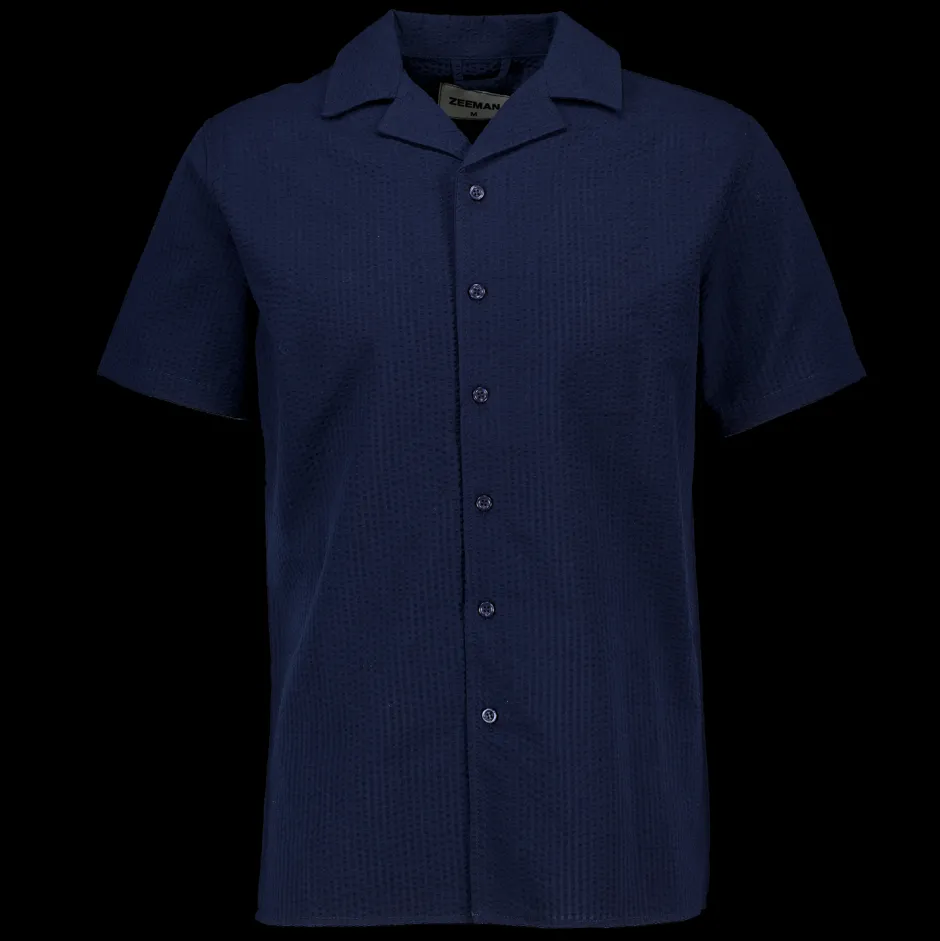 Zeeman Overhemd - Blauw^Heren T-shirts & Polo's
