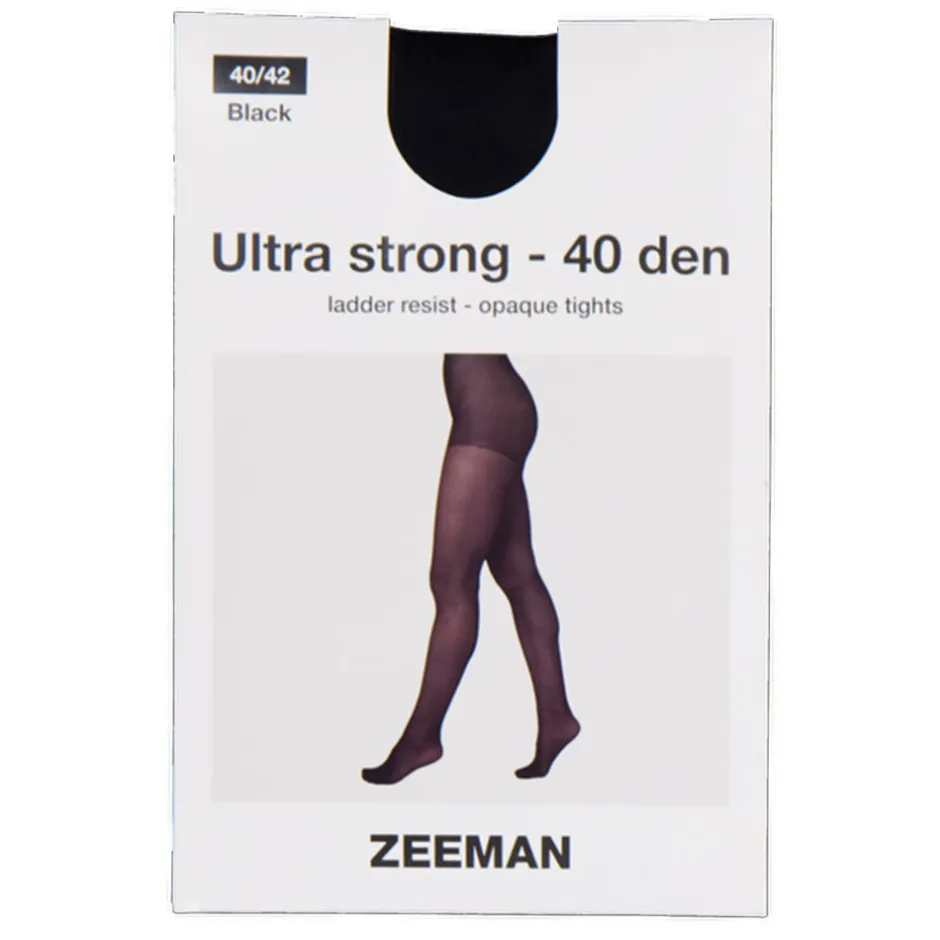 Zeeman Panty - Zwart^DAMES Panty's