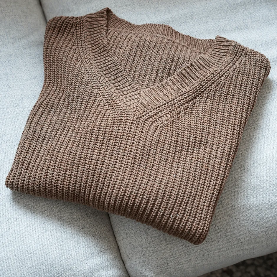 Zeeman Pulli - Bruin^DAMES Truien & Vesten|T-shirts & Tops