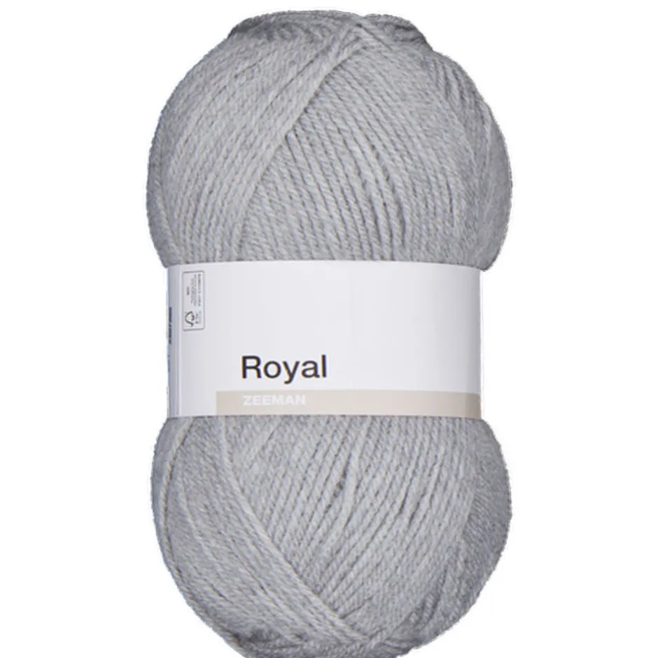 Zeeman Royal Breigaren - Grijs^ Basics|Thuis