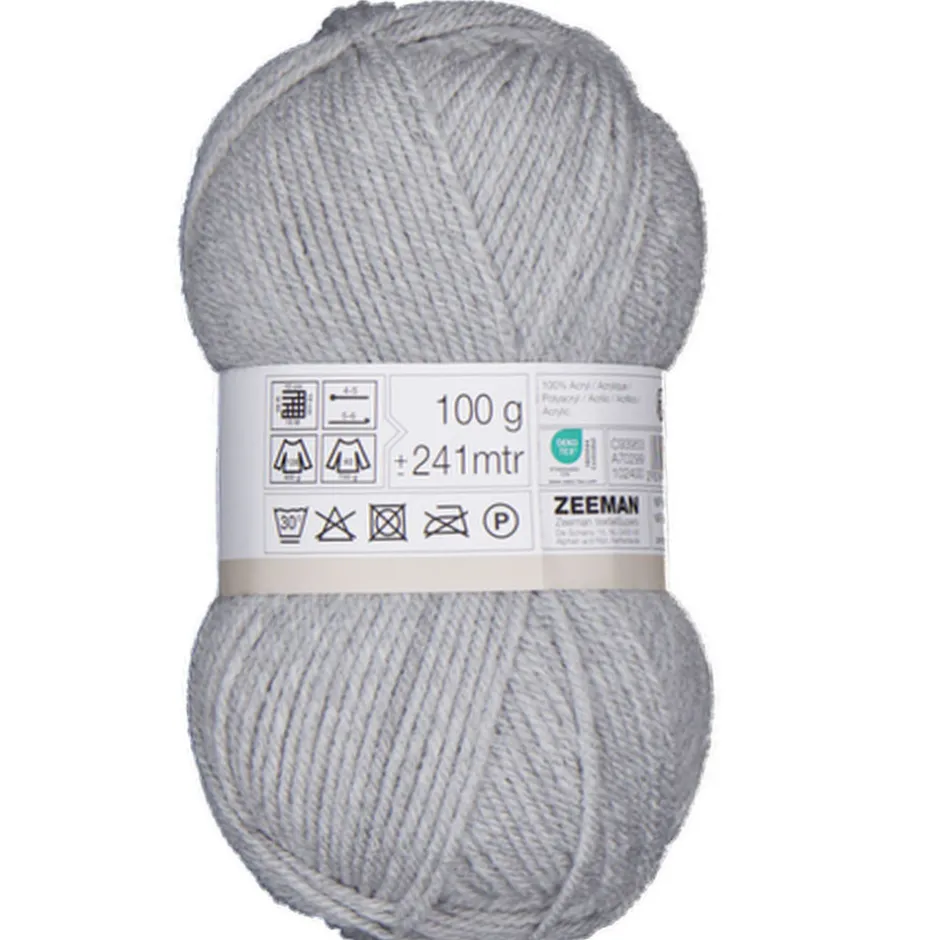 Zeeman Royal Breigaren - Grijs^ Basics|Thuis