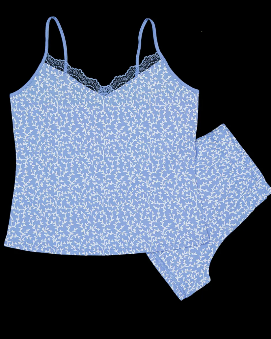 Zeeman Shortama - Blauw^DAMES Pyjama's