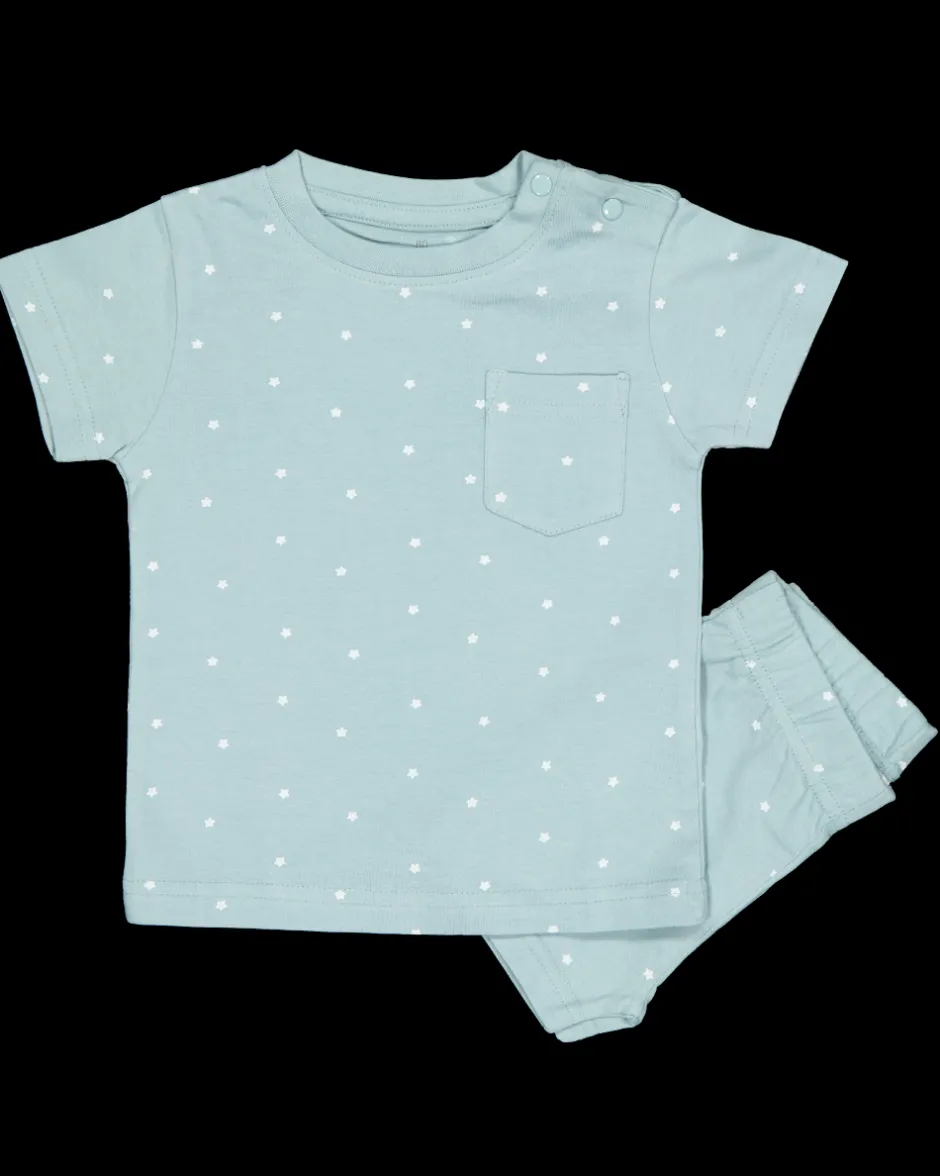 Zeeman Shortama - Blauw^ Pyjama's