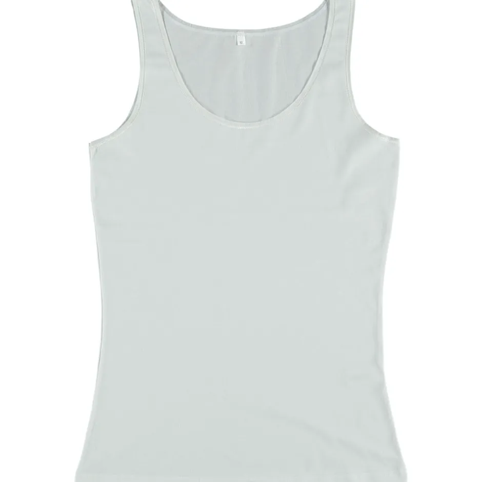 Zeeman Singlet - Wit^DAMES T-shirts & Tops
