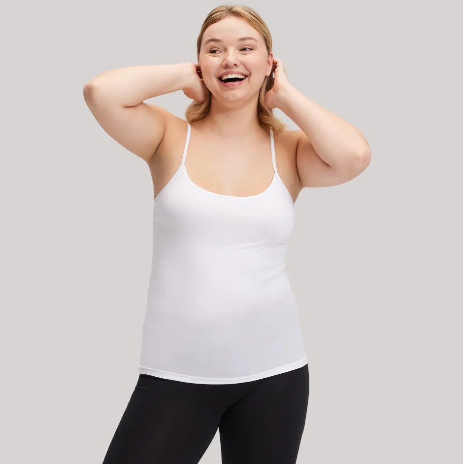 Zeeman Singlet - Wit^DAMES T-shirts & Tops|Basics