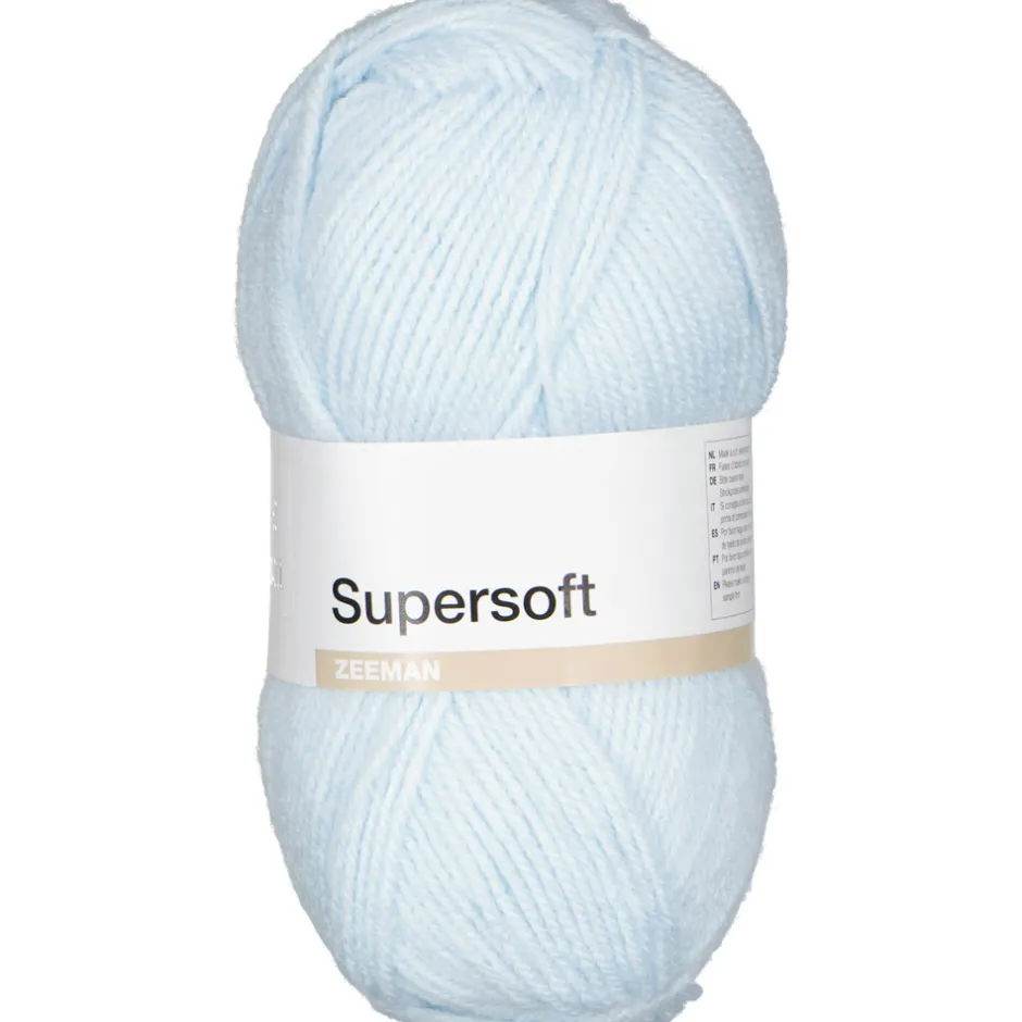 Zeeman Super soft Breigaren - Blauw^ Hobby|Breigaren