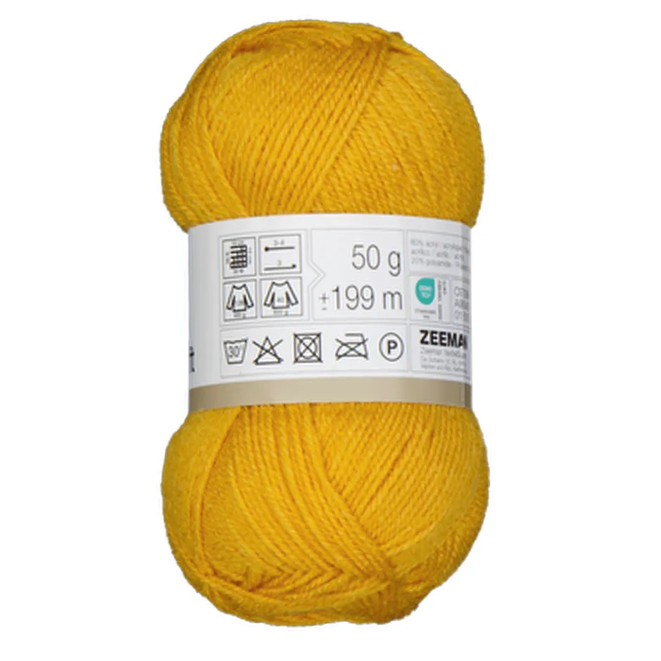Zeeman Super soft Breigaren - Oranje^ Hobby|Breigaren