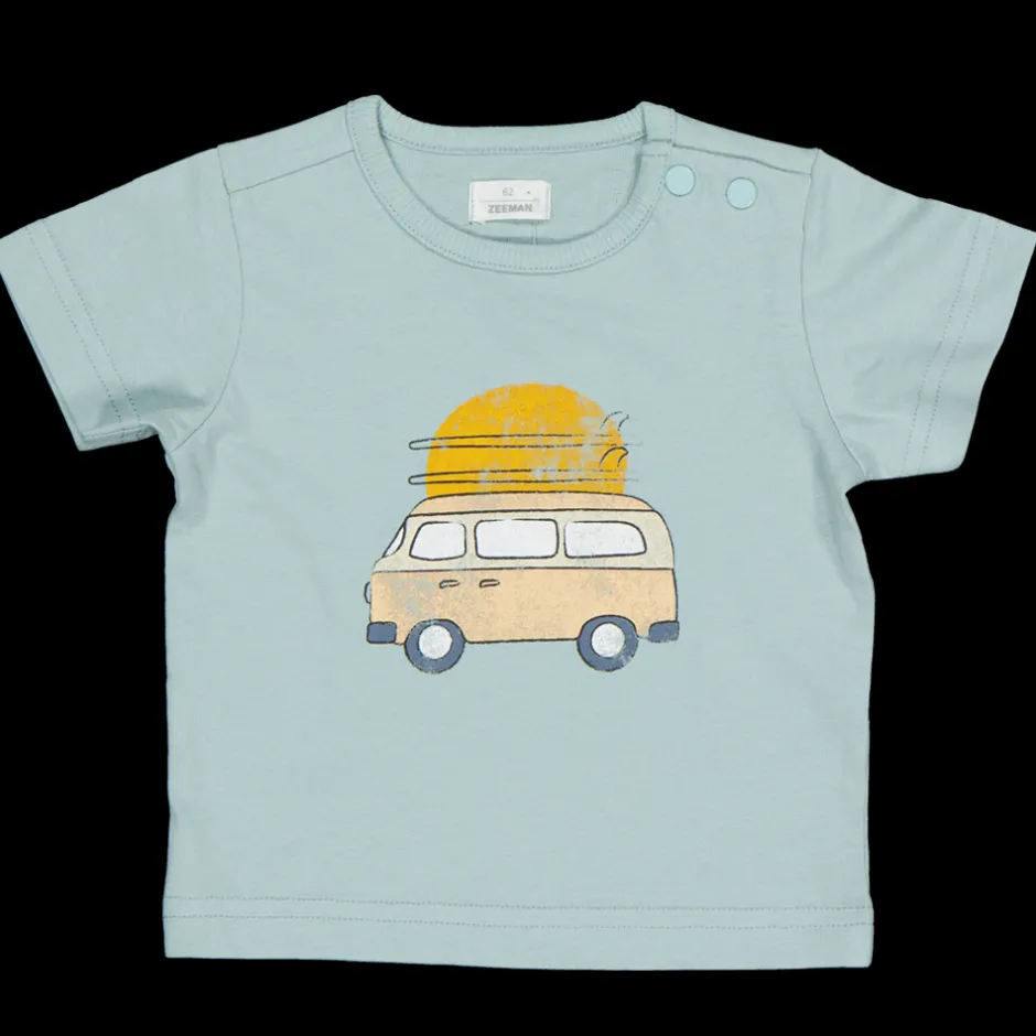 Zeeman T-shirt - Blauw^ Shirts
