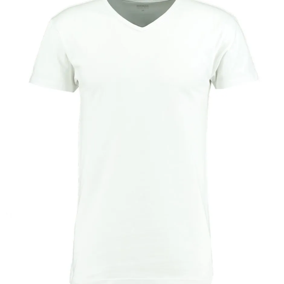 Zeeman T-shirt - Wit^Heren T-shirts & Polo's|Basics