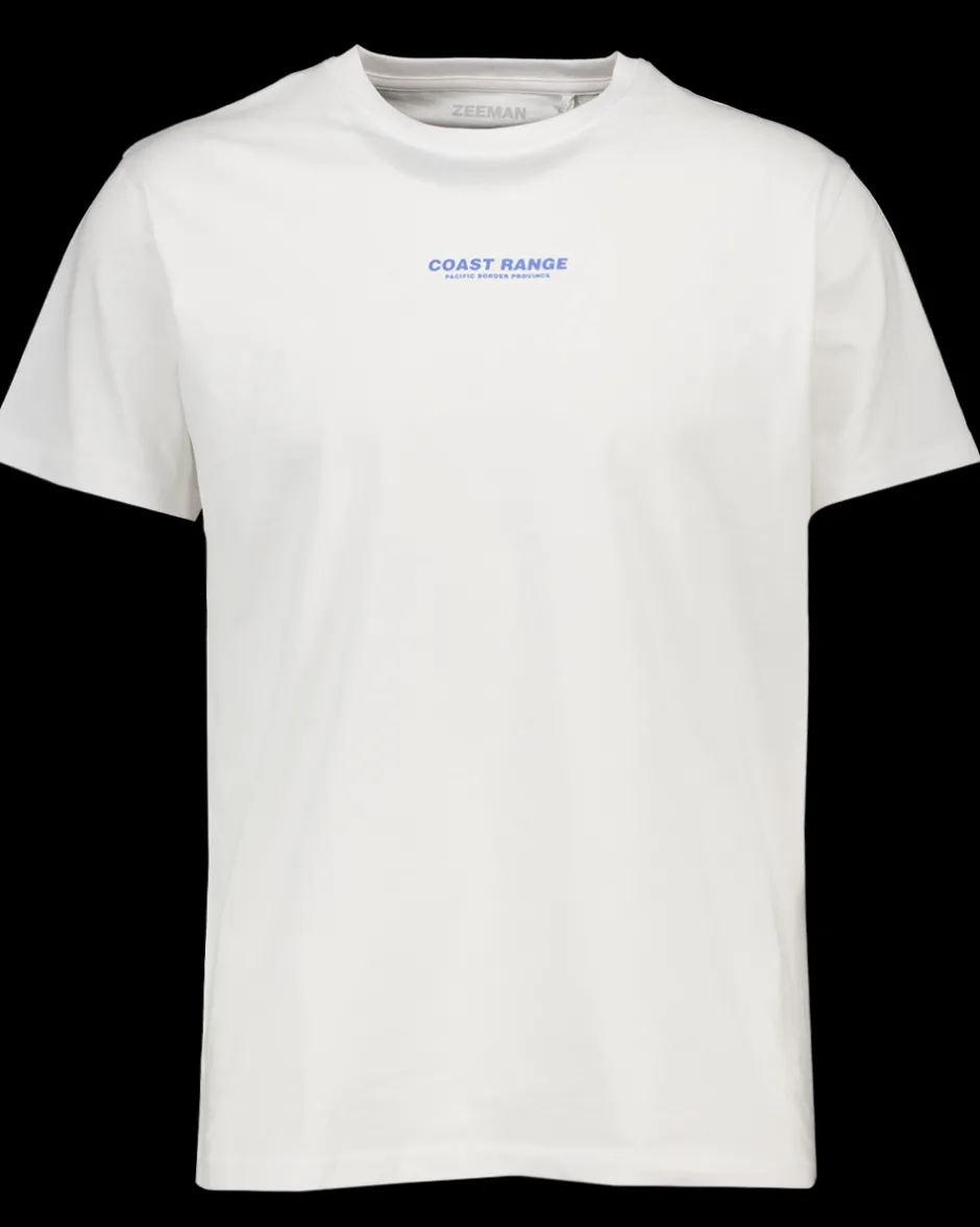 Zeeman T-shirt - Wit^Heren T-shirts & Polo's
