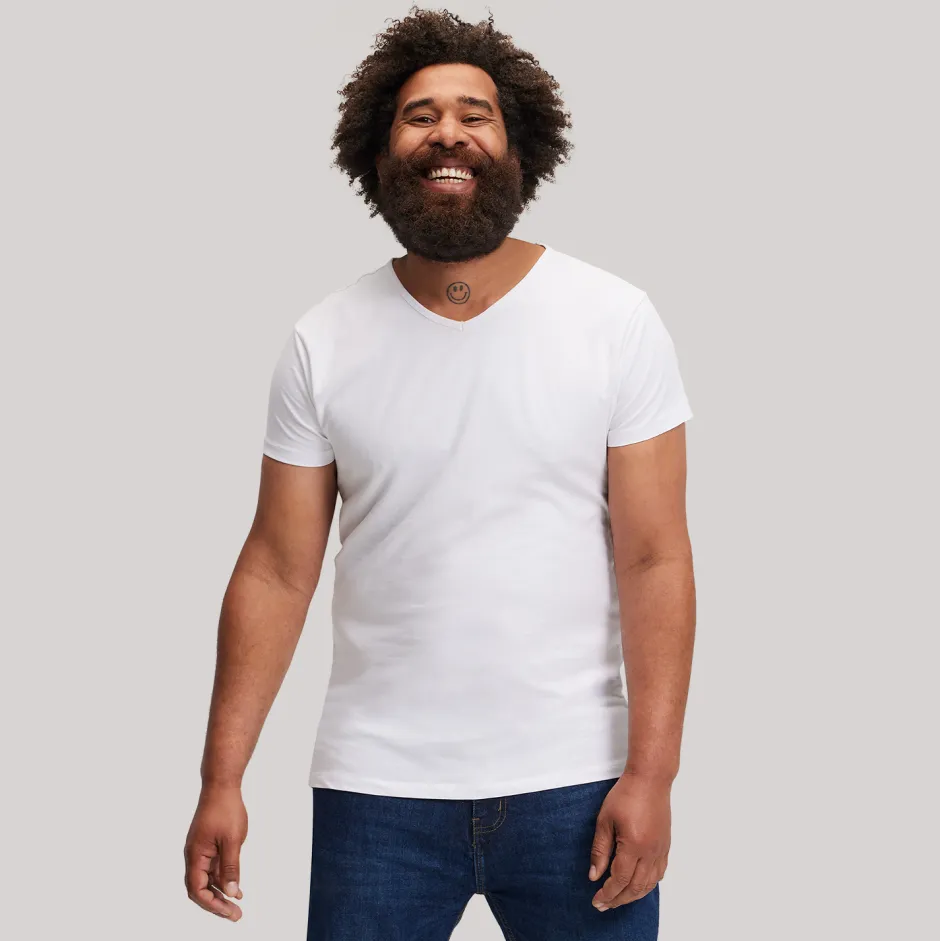 Zeeman T-shirt - Wit^Heren T-shirts & Polo's