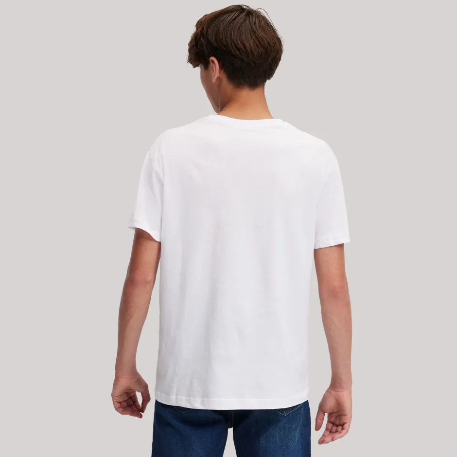 Zeeman T-shirt - Wit^Heren T-shirts & Polo's|Basics