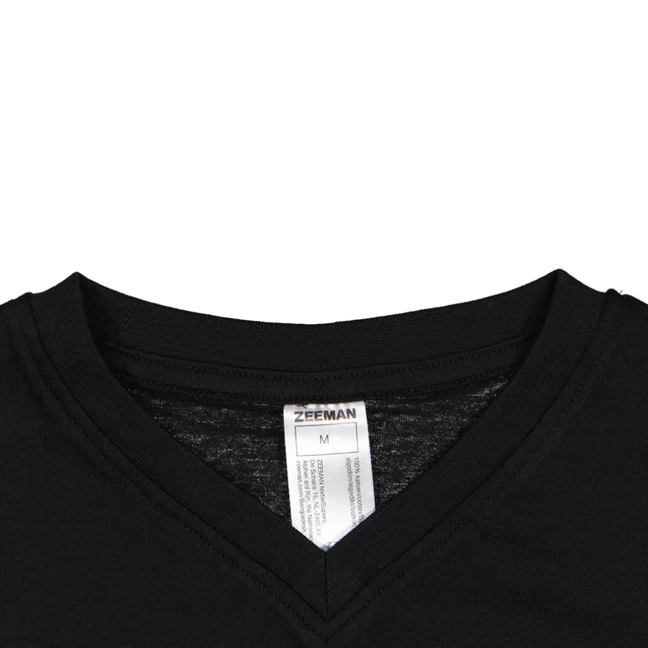 Zeeman T-shirt - Zwart^Heren T-shirts & Polo's